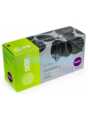 Картридж лазерный Cactus CS-TN325C голубой (3500 стр.) для Brother DCP 9055/9270; HL 4140/4150/4570