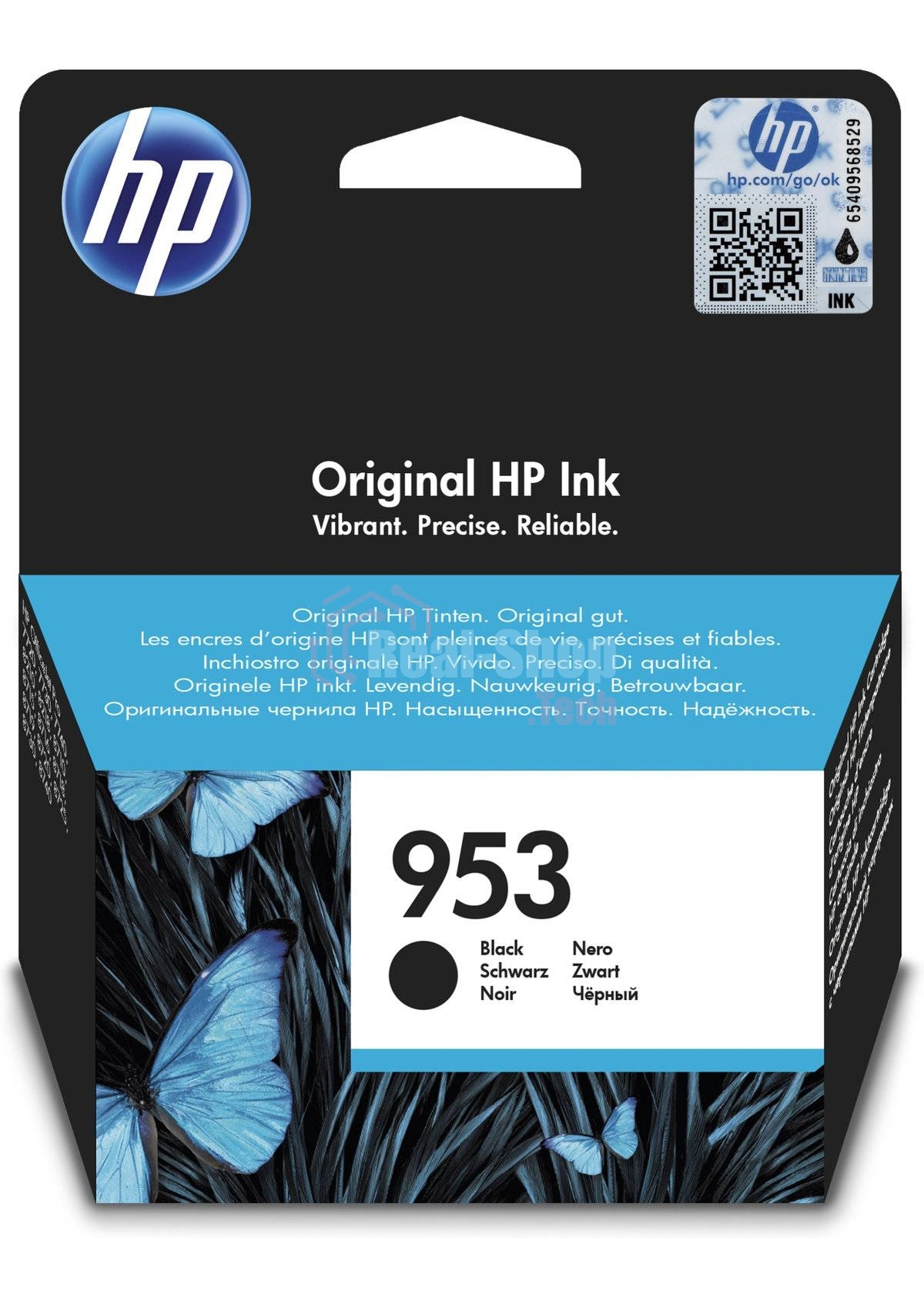 Картридж струйный HP 953 L0S58AE черный для HP OJP 8710/8715/8720/8730/8210/8725 (1000 стр.)