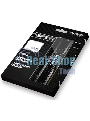 Оперативная память Patriot Viper 3, DDR3, 16GB (2x8 GB), 1866 MHz, CL10, DIMM, радиатор, черный