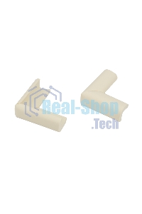 Набор: тонкая мягкая универсальная лента для крепления на острые края (NBR,14x4x2000 мм) + 4 мягкие насадки-протектора 