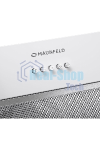 Вытяжка встраиваемая Maunfeld THAMES 601PM белый, 60 см, 850 куб. м/ч, 44 дБ
