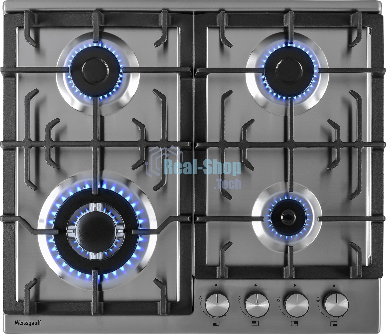 Газовая варочная панель Weissgauff HGG 641 XB