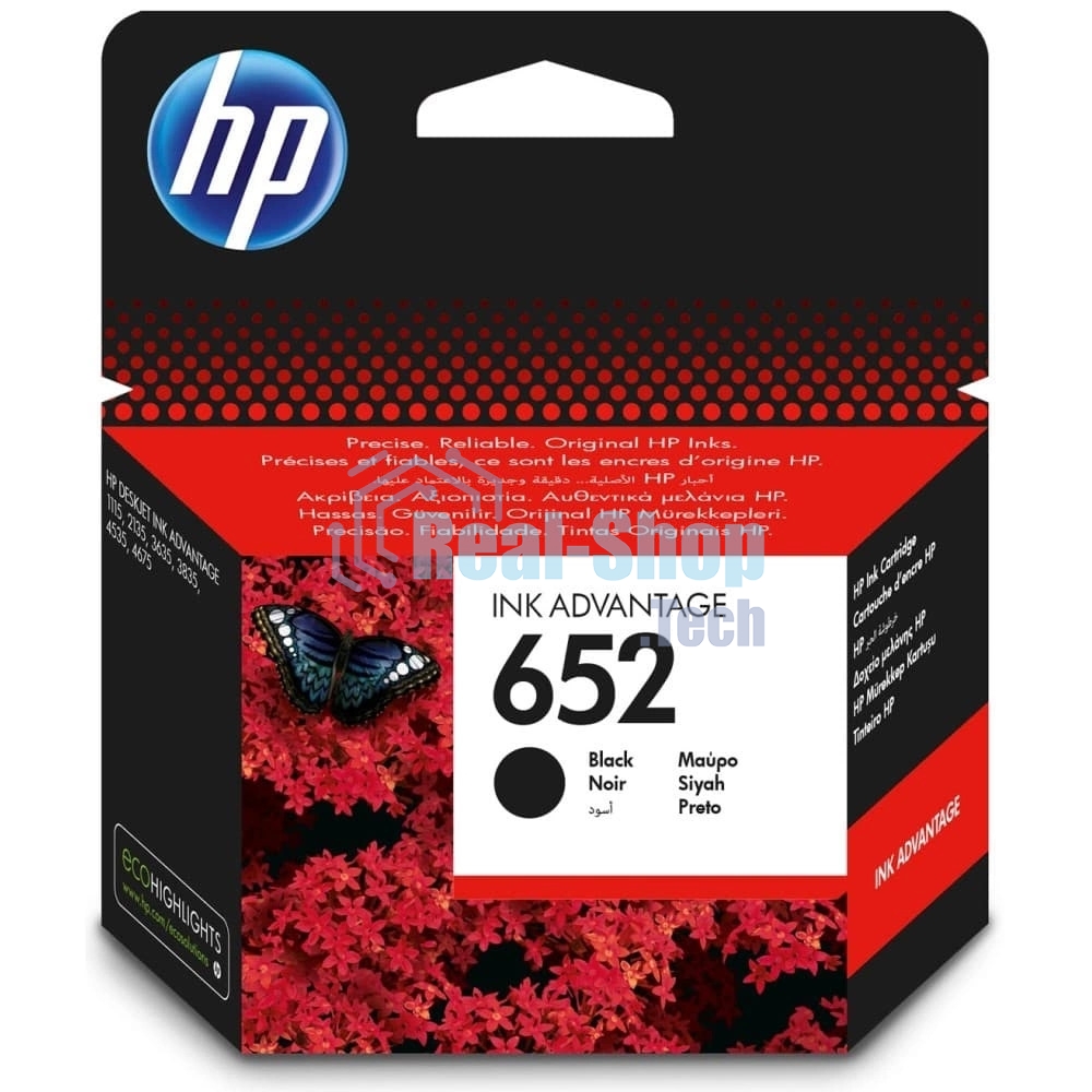 Картридж струйный HP №652 (F6V25AE) черный, 360 стр., для DJ IA 1115/2135/3635/4535/3835/4675