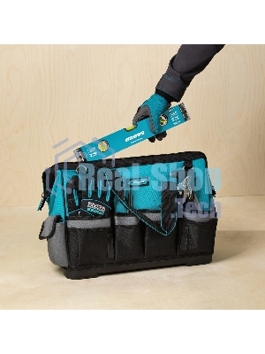 Сумка Gross 90273 для инструмента handwerker 42 кармана пластик. дно наплечный ремень 475 х 260 х