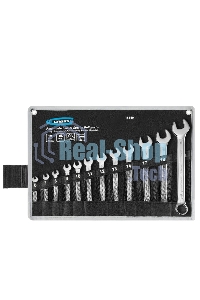 Набор комбинированных ключей Gross 15149 (6-22мм) 12 шт CrV холодный штамп