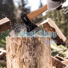 Топор Sparta 600 г в сборе кованый деревянное топорище