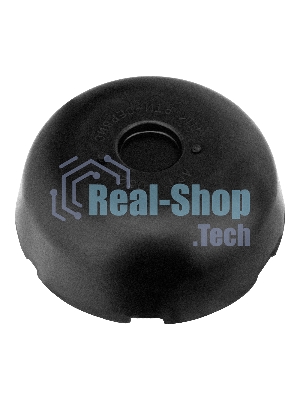 Опора резиновая Matrix для подкатного домкрата универсальная d=89 мм d=60 мм h=35 мм