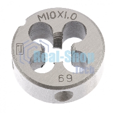 Плашка Сибртех М10x1,0 мм