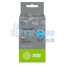Картридж ленточный Cactus CS-M21-500499 черный шрифт, белый фон (12.7 мм, 4.9 м) для Brady BMP21-PLUS, BMP21-LAB