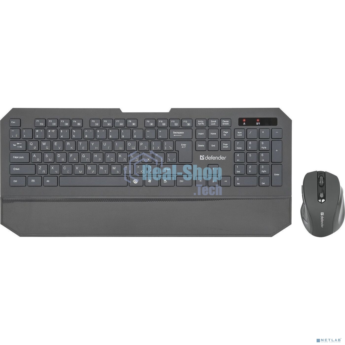 Комплект клавиатура + мышь Defender Berkeley C-925 Nano B черный