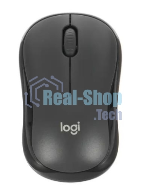 Мышь беспроводная Logitech M220 SILENT черный/серый, 1000 dpi, радиоканал, USB, кнопки - 3