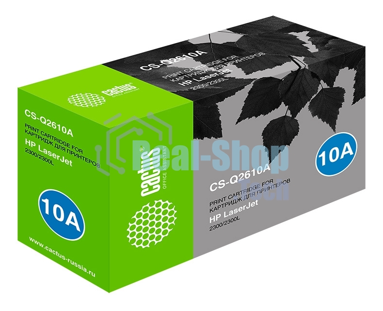 Картридж лазерный Cactus CS-Q2610A черный (6000 стр.) для HP Laser Jet 2300/2300L
