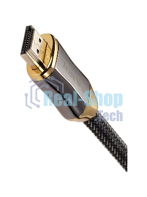 Кабель HDMI 19M/M,ver. 2.1, 8K@60 Hz 3m метал разъемы, нейлоновая оплетка Telecom TCG300-3M