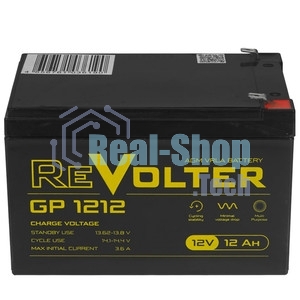 Аккумулятор 12В 12А.ч REVOLTER GP 1212