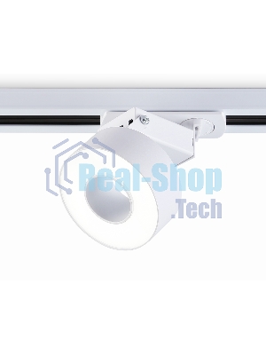 Трековый однофазный светодиодный светильник Ambrella light GL6861 WH белый LED 10W 4200K D75*80