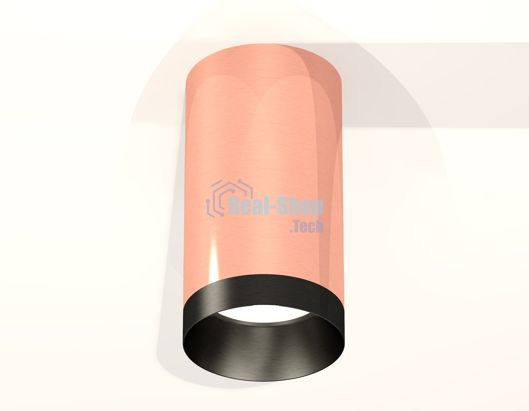 Светильник Ambrella Light XS6326004 PPG/PBK золото розовое полированное/черный полированный MR16 GU5.3 (C6326, N6131)