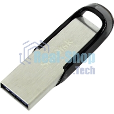 Флешка USB Sandisk 64Gb Cruzer Ultra Flair SDCZ73-064G-G46 USB 3.0 серебристый/черный