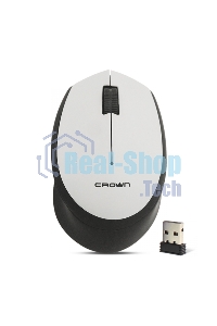 Мышь беспроводная CROWN CMM-937W black/grey