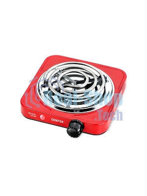 Плита настольная электрическая Centek CT-1508 красный