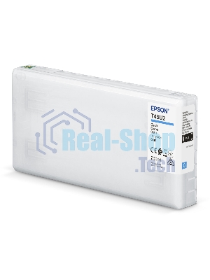 Картридж струйный Epson T43U (C13T43U240) голубой (200 мл) для SureLab SL-D800