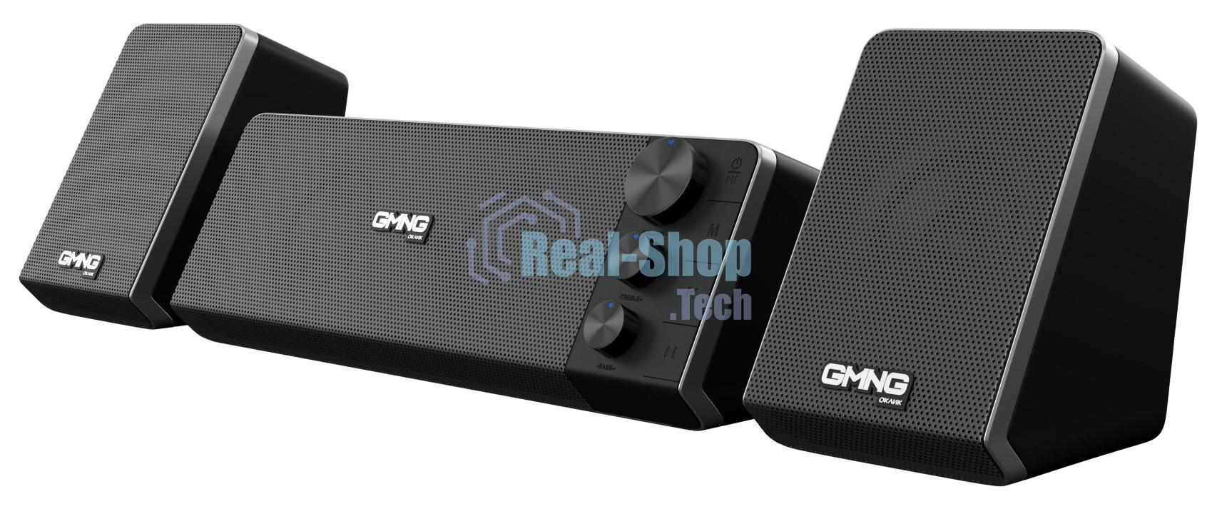 Акустическая система Oklick/Оклик GMNG OK-450 2.1 черный 15Вт BT