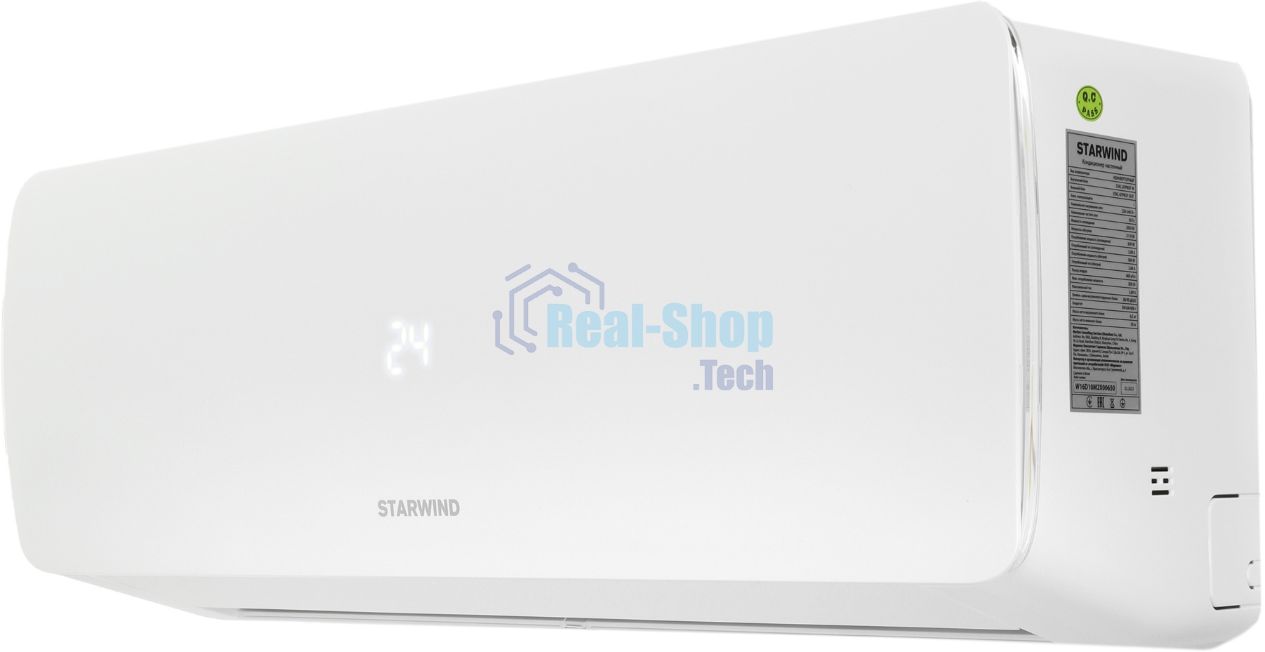 Сплит-система Starwind STAC-12PROF белый