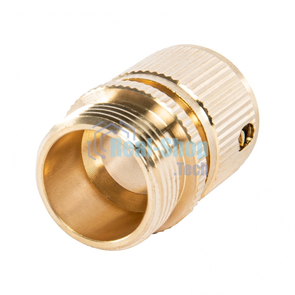 Соединитель латунный быстросъемный Palisad внешняя резьба 3/4