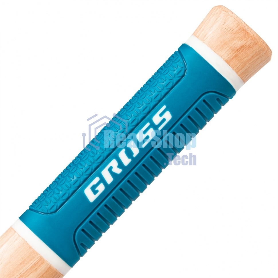 Молоток-гвоздодер Gross AMERICAN HICKORY 280 г, угол 75, магнит, обрезиненная рукоятка