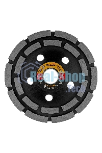 Чашка алмазная зачистная Sparta 125 мм, двухрядная