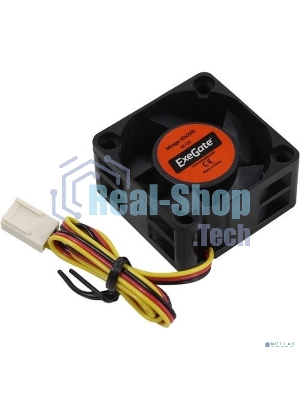 Вентилятор для корпуса ExeGate EX04020S3P черный, 40 мм, 6500 об/мин, 28 дБ, 3 pin