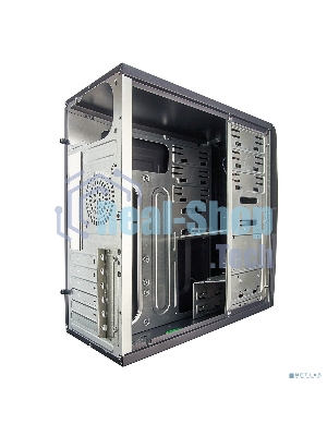 Компьютерный корпус Miditower ExeGate EX280387RUS CP-604 Black, ATX, (CP400W, 80мм), 2хUSB, Audio