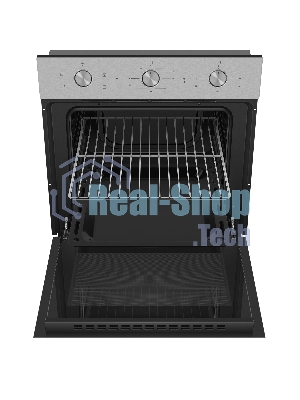 Шкаф духовой электрический Maunfeld AEOC6040S, 60л, дверца с 3 стеклами, нержавеющая сталь