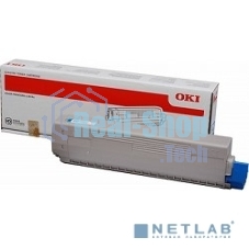 Картридж лазерный Oki C831/841 голубой 10K