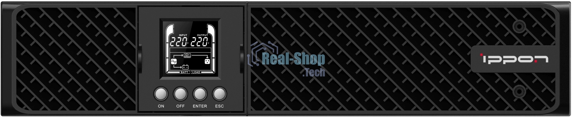 Источник бесперебойного питания Ippon Pacific 2000 1800Вт 2000ВА черный