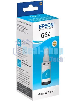 Чернила для Epson C13T66424A Epson L100 (cyan) 70 мл