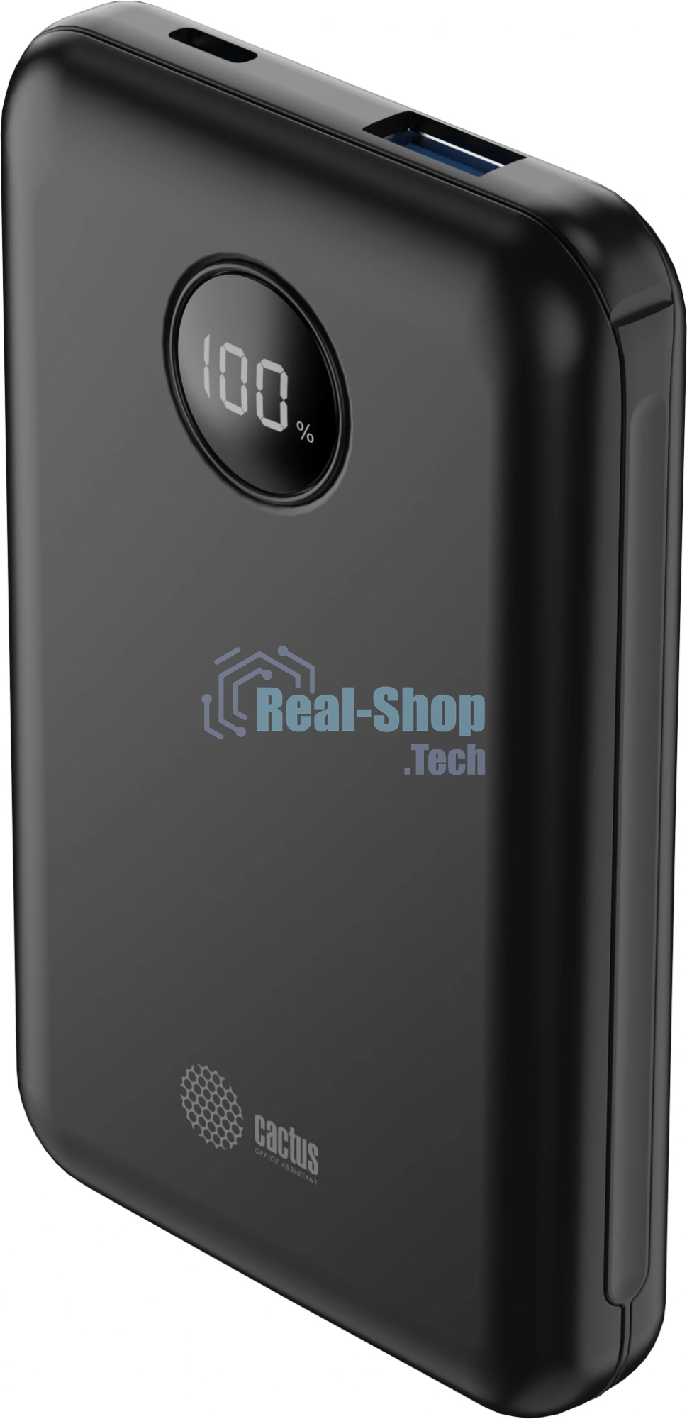 Портативный аккумулятор Cactus CS-PBFSOA-10000 10000mAh 22.5W 4.5A USB-A/USB-C черный