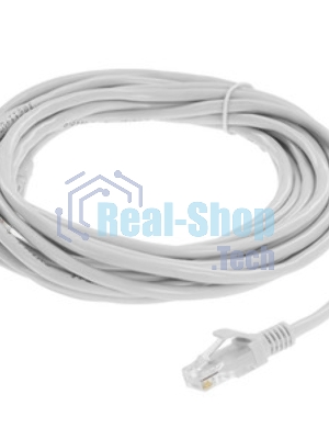 Патч-корд CCA lightl UTP Гарнизон PC-UTP-5e-5-BK cat.5e, 5м, литой, многожильный черный