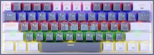 Клавиатура Redragon Fizz проводная, USB Type-A, белый
