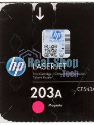 Картридж лазерный HP CF543A (HP 203A) пурпурный для HP LaserJet M254/M280/M281 1300 страниц.