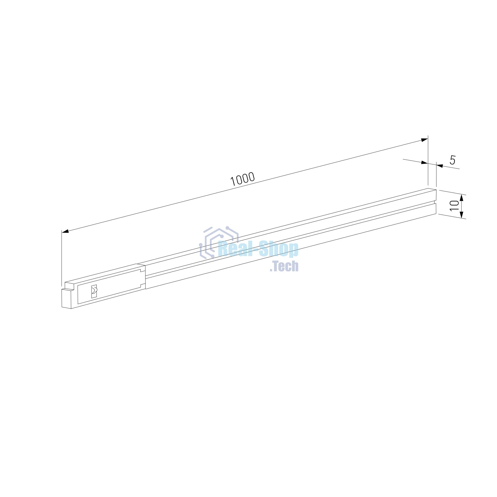 Трековый светильник Mini Magnetic 8W 3000K 85170/01