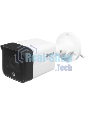 Камера видеонаблюдения Dahua DH-IPC-HFW1230TC1P-A-0280B-S6, IP, 2 Мп, 2.8 мм, белая