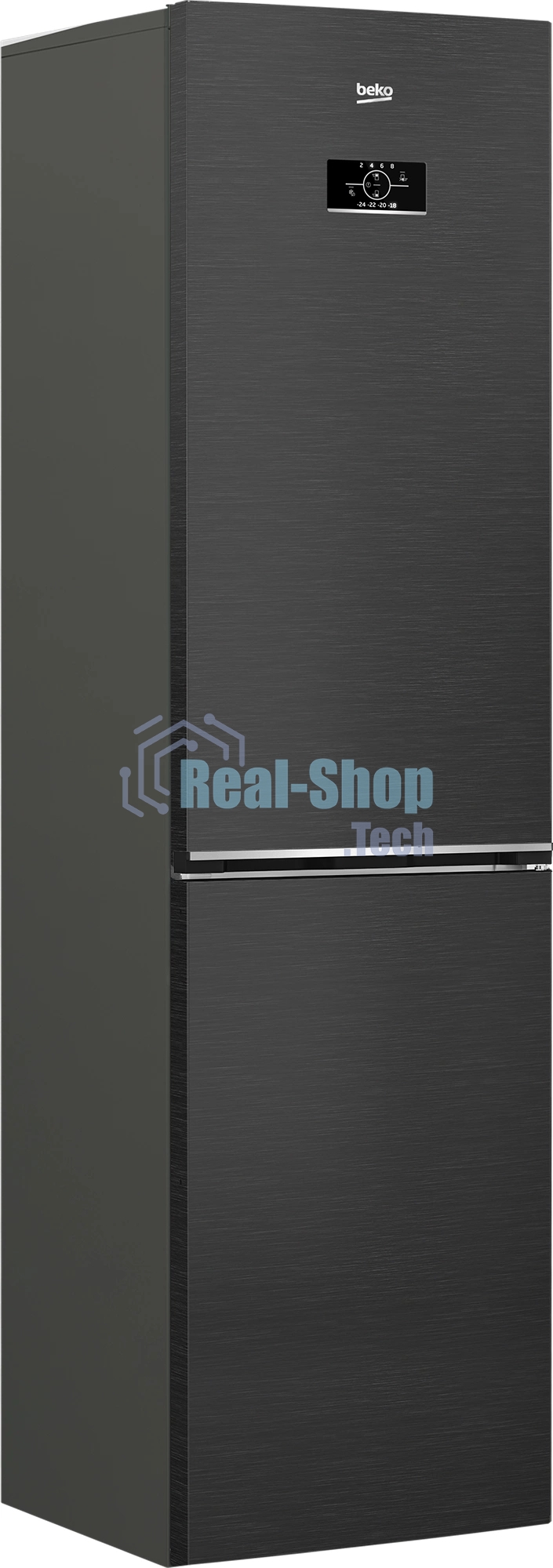 Холодильник Beko B3R0CNK332HXBR черный сапфир двухкамерный 200/100л морозилка снизу, No Frost