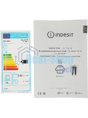 Духовой шкаф электрический Indesit IFE 2420 BL черный