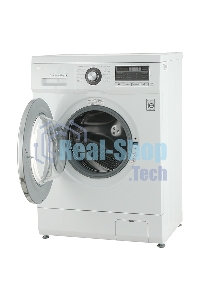 Стиральная машина LG F1096ND3 белая, загрузка фронтальная 6кг, 1000 об/мин., класс: A