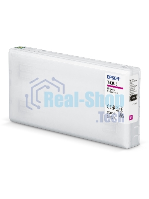 Картридж струйный Epson T43U (C13T43U340) пурпурный (200 мл) для SureLab SL-D800