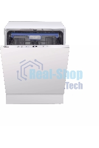 Встраиваемая посудомоечная машина DeLonghi DDW 06F Basilia, серебристый, 59.8 см, 14 компл., 49 дБ, класс A++