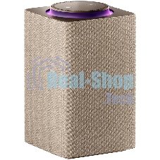 Умная колонка Яндекс Станция Макс, Zigbee, 65Вт, с голосовым ассистентом Алиса на YaGPT, бежевый