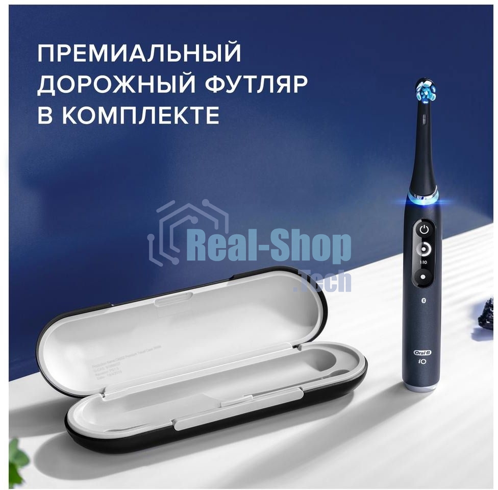 Зубная щетка электрическая Oral-B iO Series 7 Onyx черный