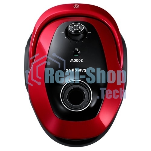 Пылесос Samsung VC20M257AWR красный, 460/2000 Вт, уборка сухая, пылесборник мешок 2.5 л