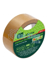 Лента клейкая двусторонняя Сибртех 38мм х 10 м, на тканевой основе
